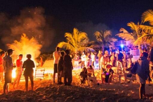 Beach Bonfire Party